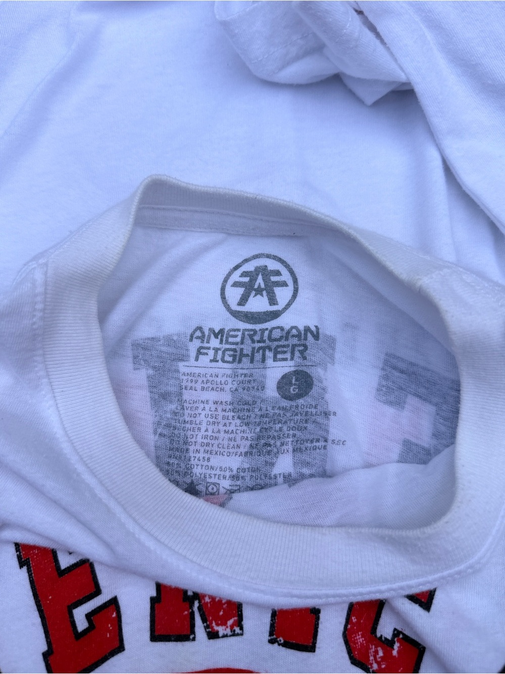 Affliction Bold and Vibrant American Customs Men's Tee Shirt His Size Large - Picture 9 of 10